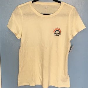Adorable Gap Radiate Love Rainbow Tee